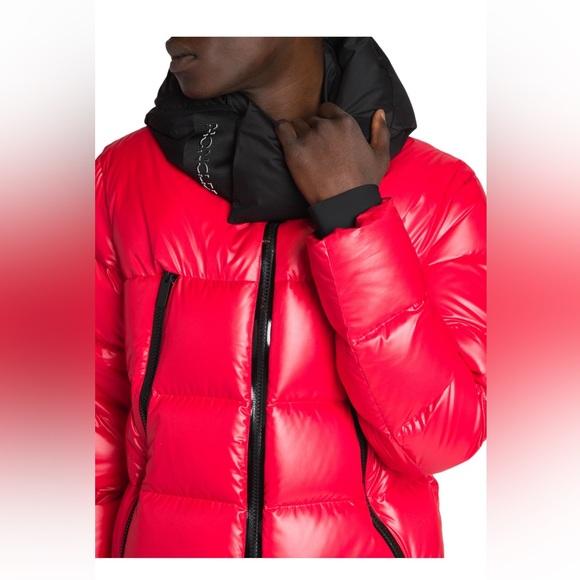 Moncler Zubair Zip-up Jacket Red Size 1 New - Picture 15 of 16